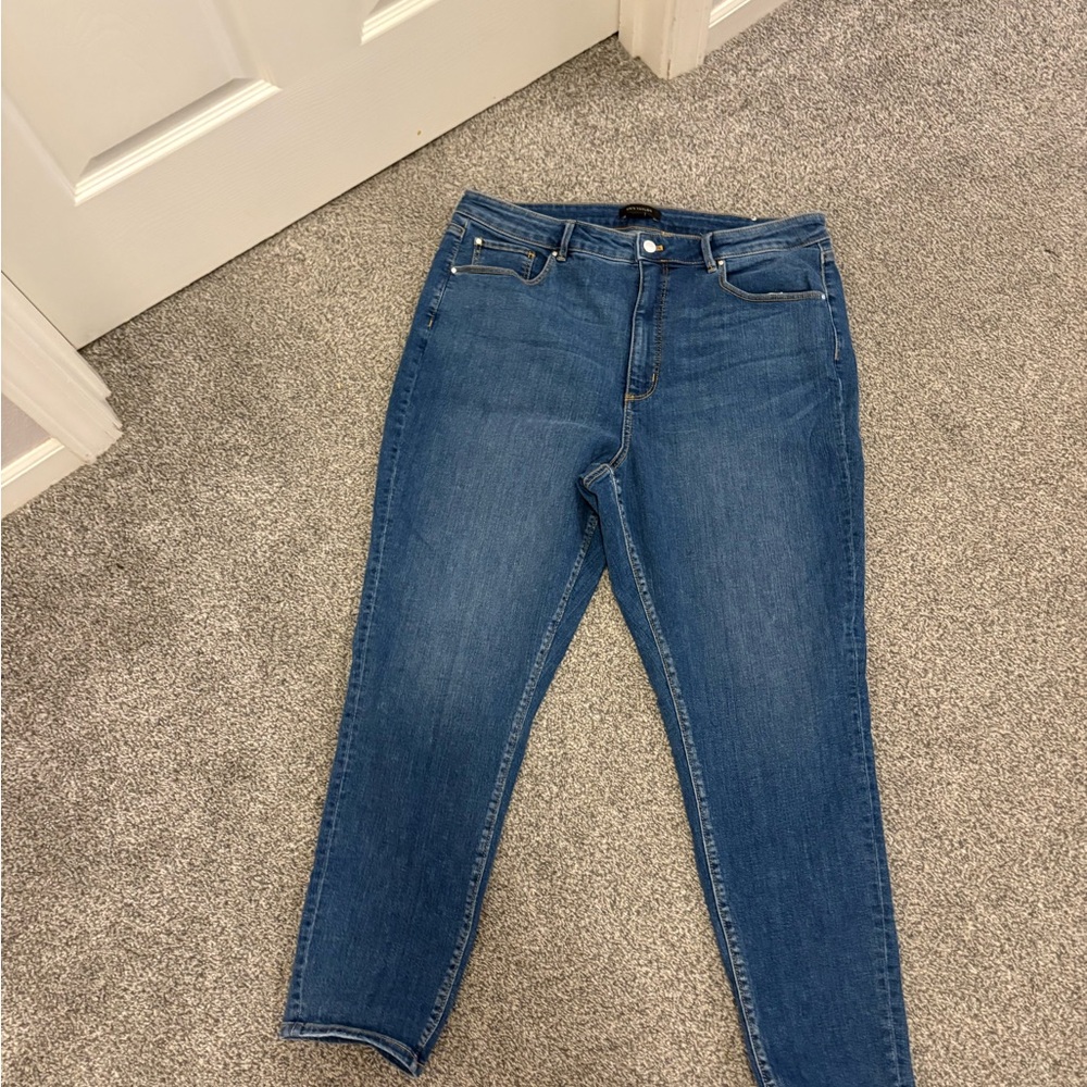 Ann Taylor Classic Denim Skinny Jeans